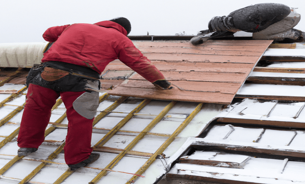 Can you replace roof in cold weather?